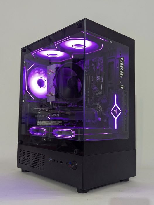 RTX ON! Комп'ютер RTX 3060 12Gb / Ryzen 5-5500 / 32gb DDR4 / SSD 1tb