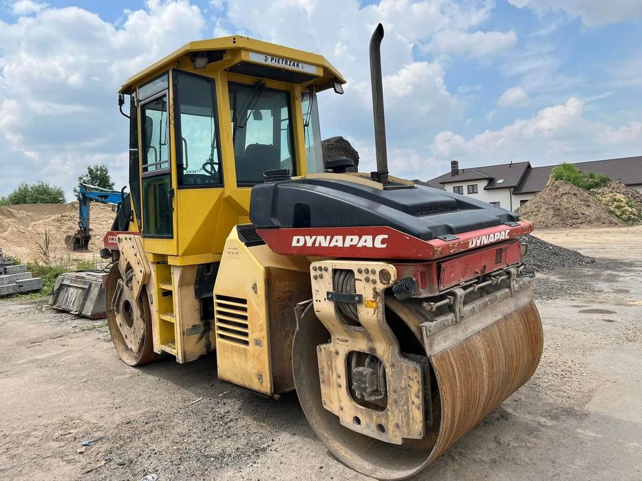 Dynapac CC232 BEBNY DZIELONE , WIBRACJA , TALERZ ODZIELAJACY  Dynapac CC232