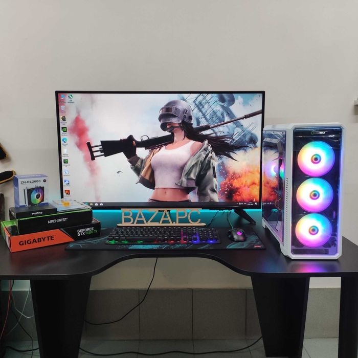 Компютер Новый Ryzen 5 5500, 32GB DDR4, GTX 1660 Ti 6GB, SSD 500GB