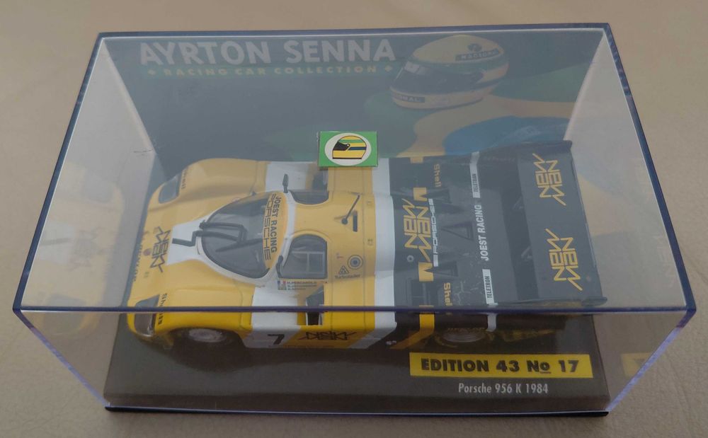 Ayrton  Senna Porsche 956 K 1984 F1 Minichamps 1:43