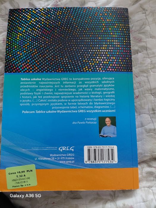 Tablice szkolne podstawówka