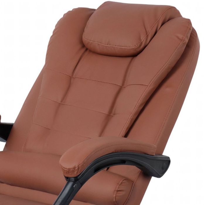 Fotel Biurowy Obrotowy Ergonomiczny Krzesło Do Biura Gabinetu Solidne