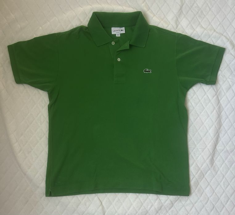 Polo Lacoste Verde Original | Novo Sem Uso | Tamanho M