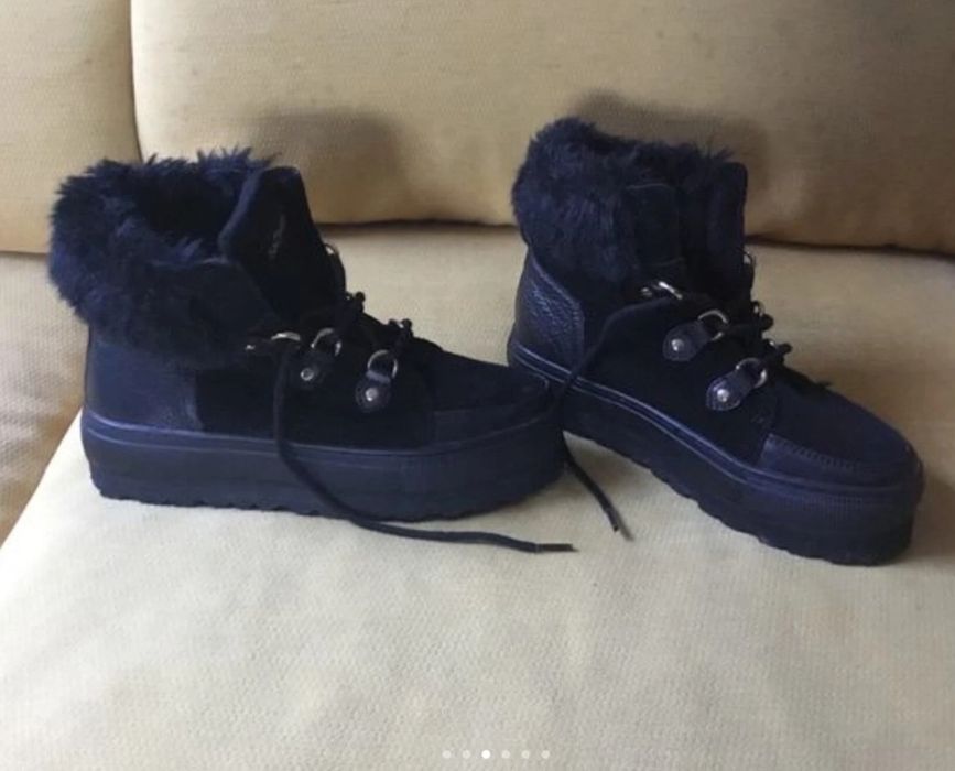 Botas quentes para a neve com pêlo 37