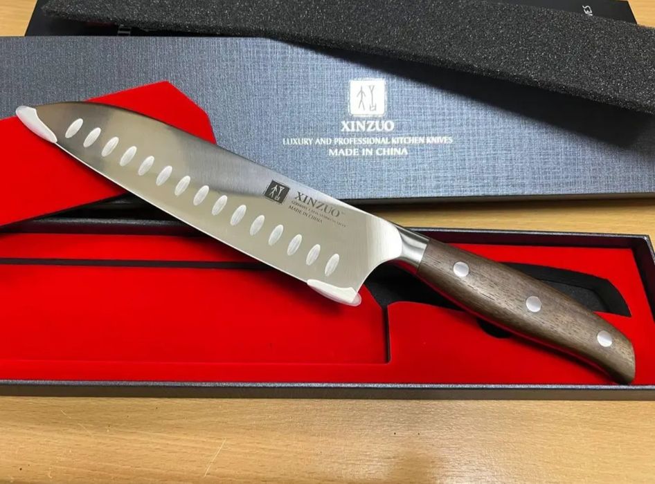 Профессиональный Кухонный Нож XINZUO Сантоку