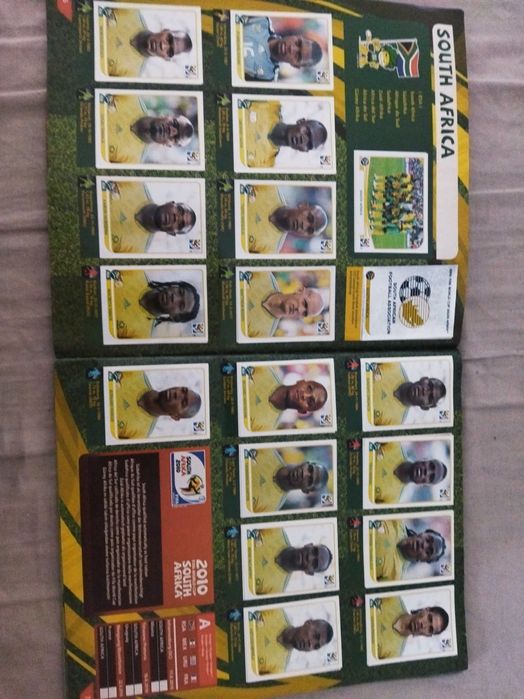 Raridade Completa: Álbum Copa do Mundo 2010 – Completo e em Bom Estado