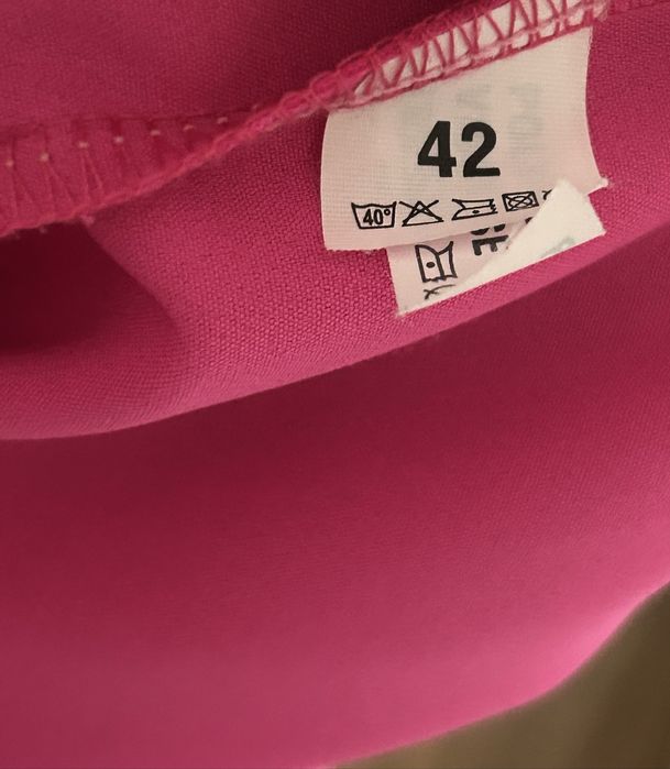 Kombinezon damski różowy elegancki kombinezon rozmiar 42