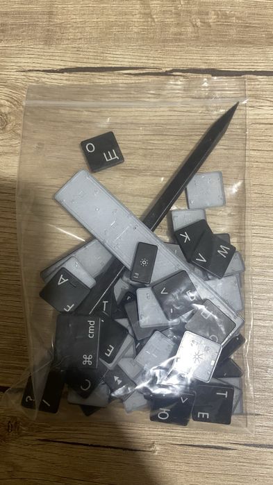 Комплекти клавіш клавіатури mac book pro