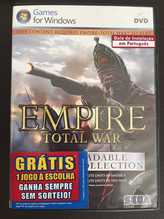 Jogos PC varios Empire Total War e Lego