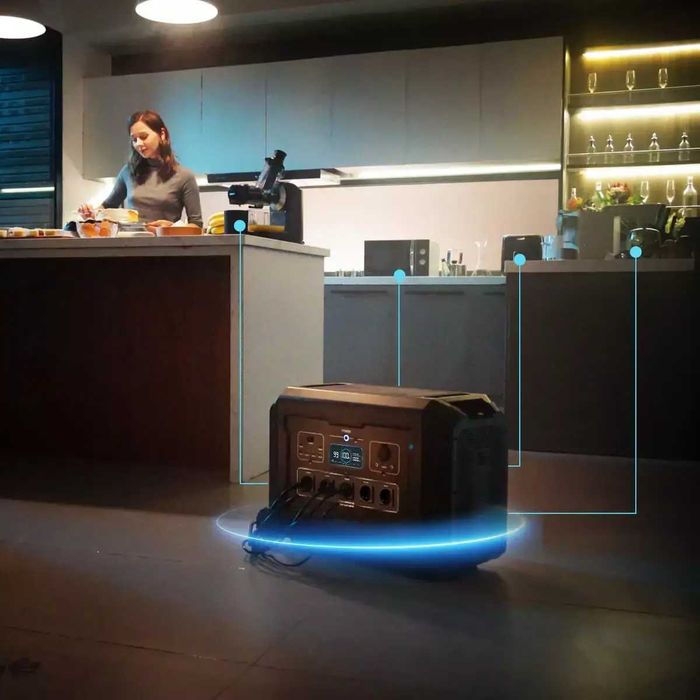 Розстрочка - Зарядна станція SOUOP S5 5000 Вт 5040Wh, 5 AC, USB, LiFePO4, APP WiFi