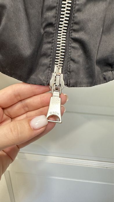 Бомбер чоловічій чорний із бавовни RICHMOND Denim 50р
