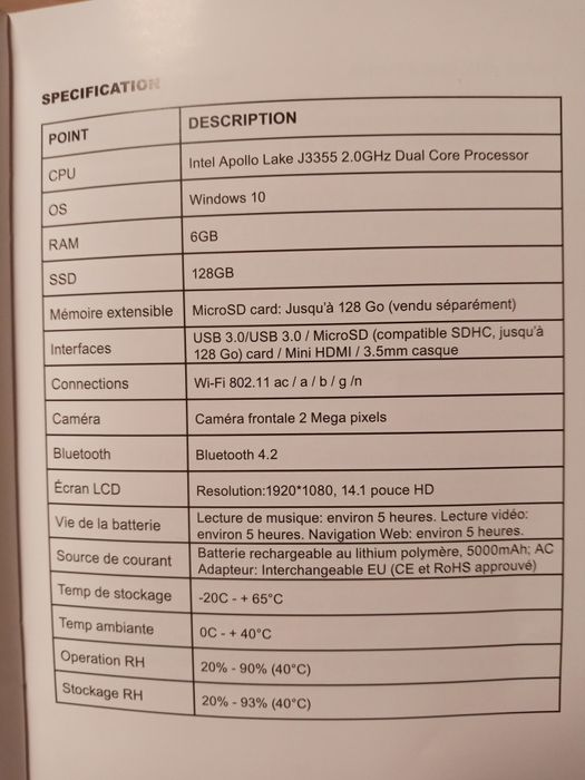 Laptop Medion Xidu XN141A dotykowy na części INTEL 6GB 128GB SSD