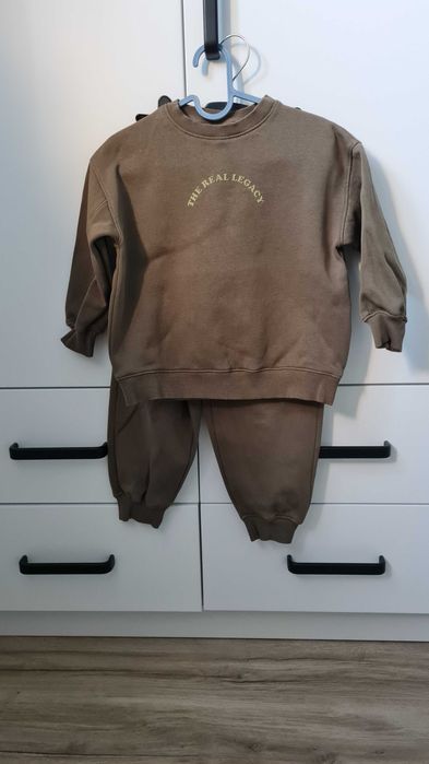 ZARA Komplet dresowy bluza i spodnie dla chłopca 116cm
