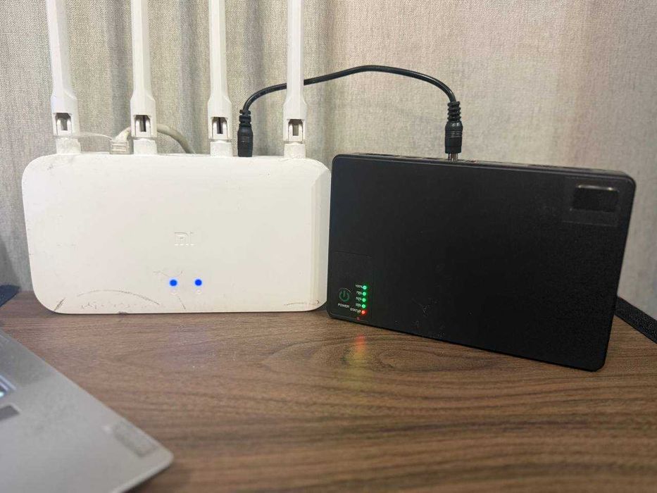 ДБЖ для роутера 20800mAh 36w. Безперебійник для роутера. ИБП UPS з USB