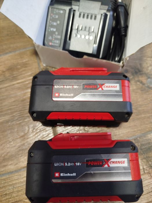 2X akumulator Einhell 5,2ah plus ladowarka