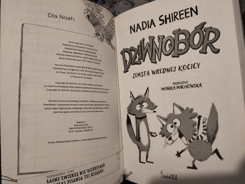 Dziwnobór. T.1. Zemsta wrednej łasicy.