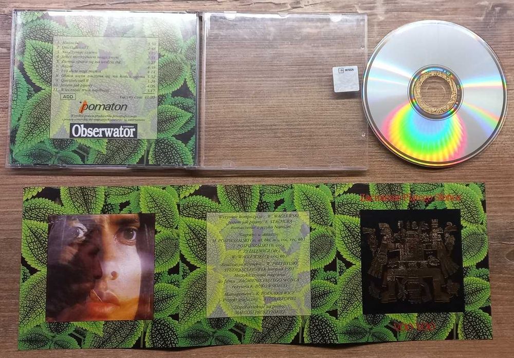 Płyta CD. Voo Voo - Zaćmienie Piątego Słońca. Muzyka do filmu.