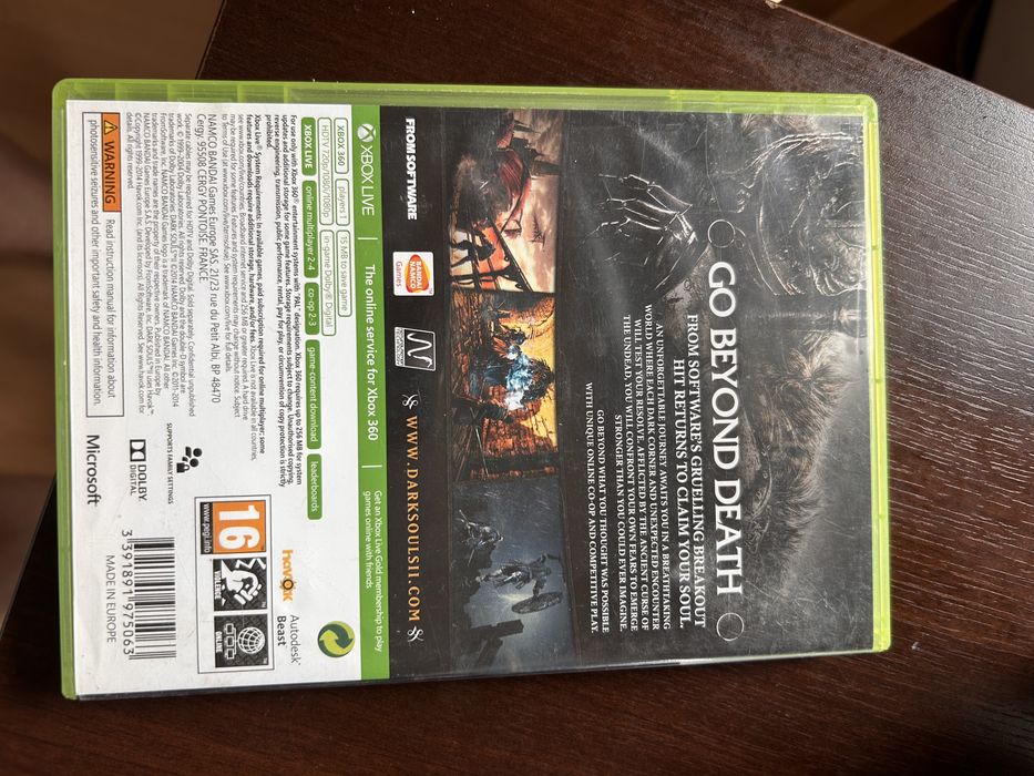 Dark Souls 2 xbox 360 PL