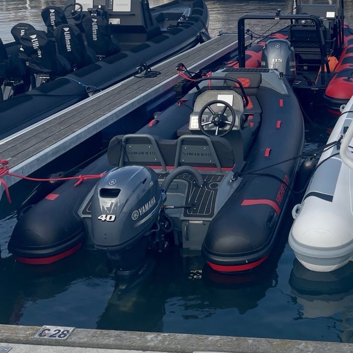 RIB łódź motorowa Highfield Sport 390 + Yamaha F40FETL - DEMO