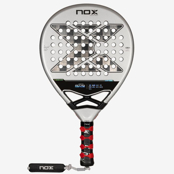Raquete de padel Adulto - Nox AT10 Genius 18K 2024 Agustin Tapia