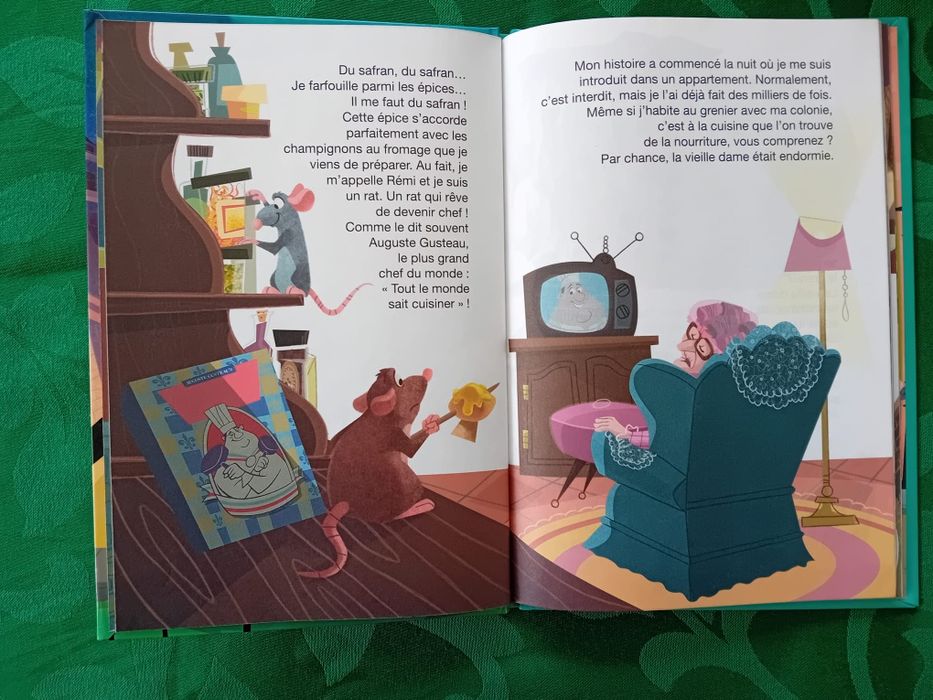 Livre Disney Pixar Ratatouille – Mickey Club du Livre (Français)