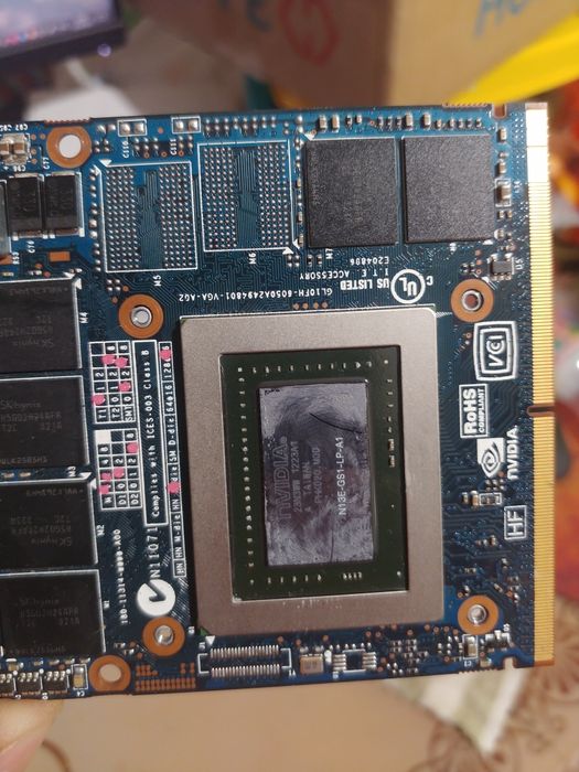 МХМ -видеокарта GTX 670 3g GDDR-5