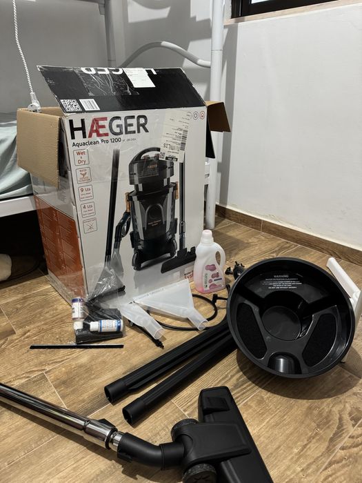Aspirador HAEGER Aquaclean Pro – Como Novo