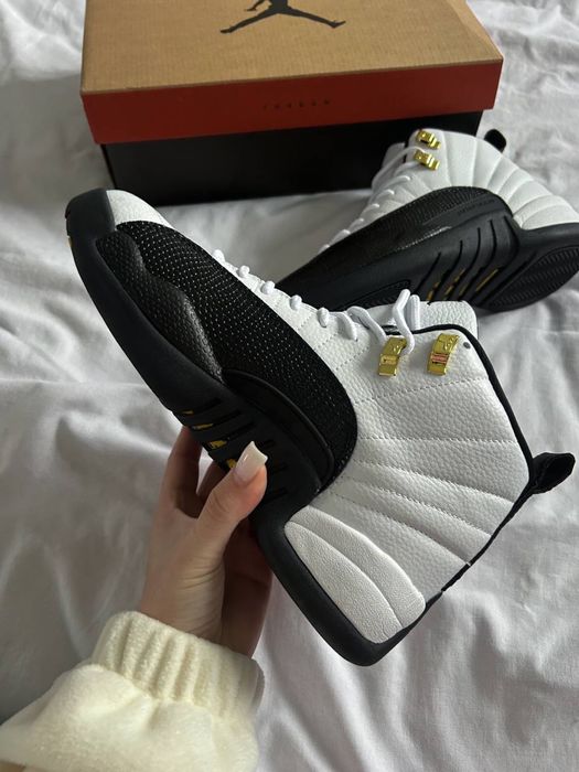 Кросівки 38-45 Air Jordan 12 'Taxi'