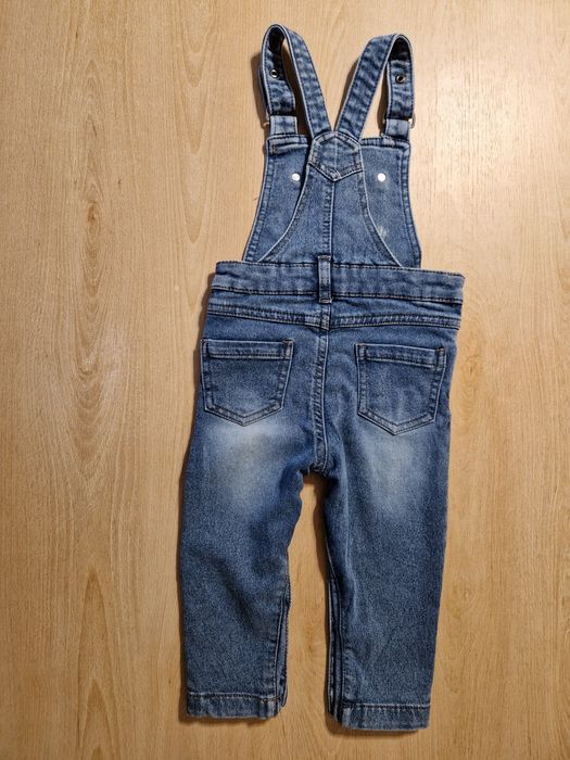 Spodnie ogrodniczki jeans