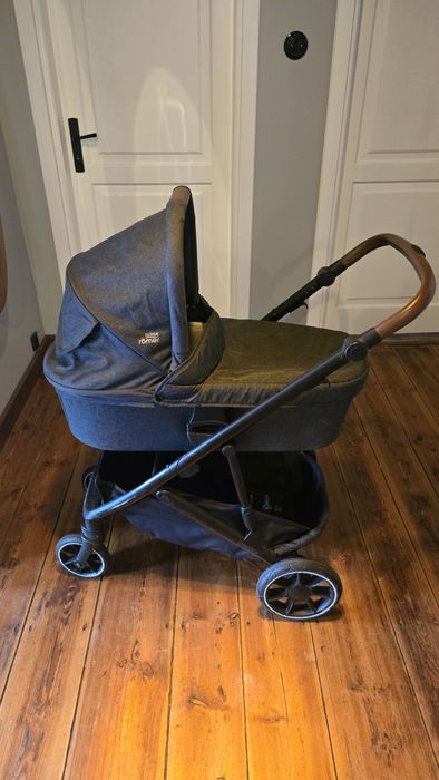 Wózek 3w1 Britax Römer Strider M Black Shadow + Gondola + Spacerówka + Fotelik Baby-Safe 3 i-Size