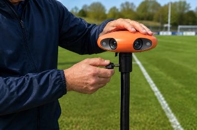 Câmera Desportiva Wi-Fi com Inteligência Artificial Ballr AI Sports Camera (4K HDR)