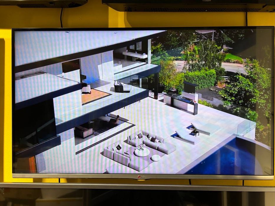 Безрамковий Преміум 3D Телевізор 47” 47LB720V Smart TV, WiFi