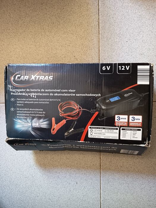 Carregador de bateria Car xtras