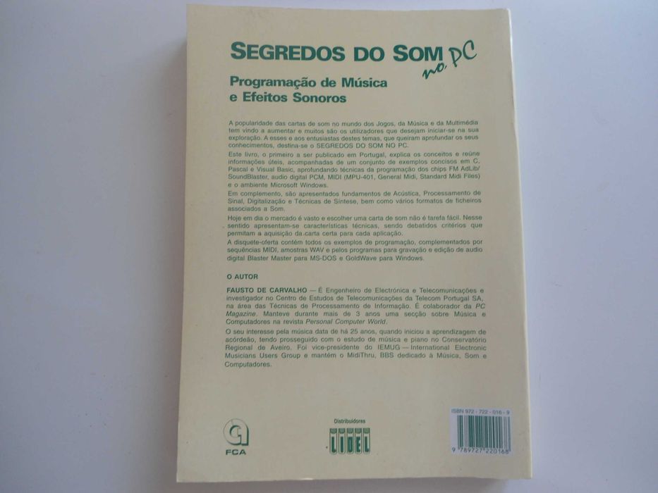 Segredos do som no PC por Fausto de Carvalho
