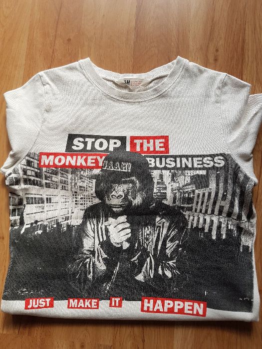 Extra bawełniana bluza H&M !!! 8-10 lat Stan idealny, okazja!