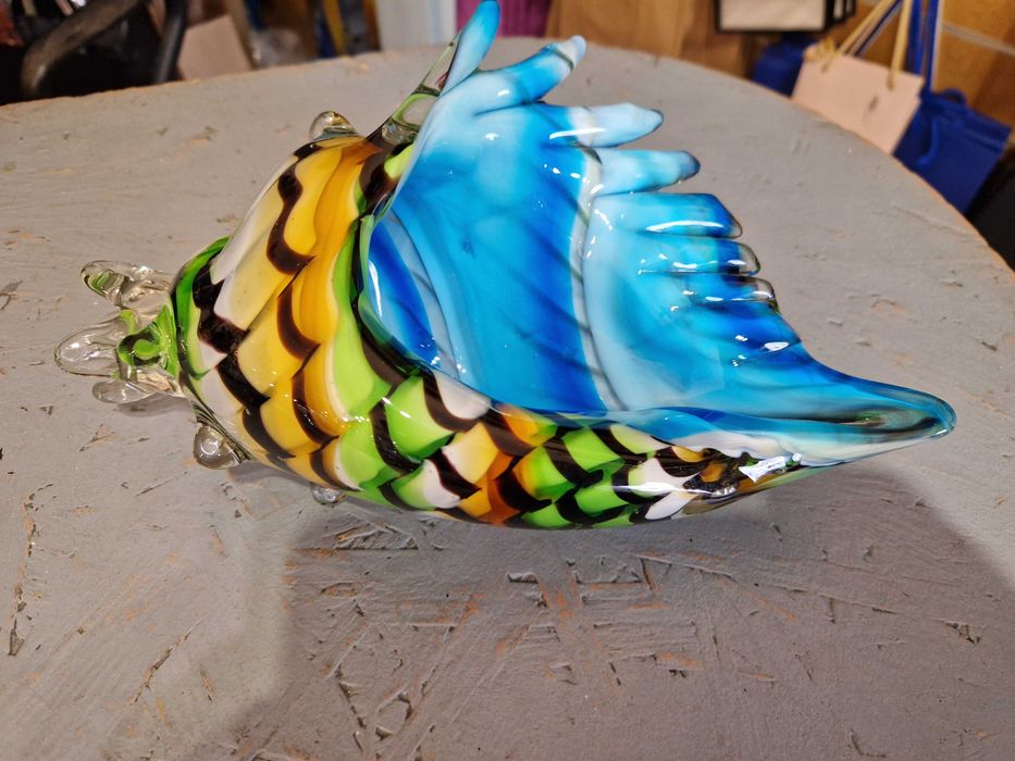 Ваза №2: Лазурна Ракушка. Оригінальний подарунок і морський настрій.