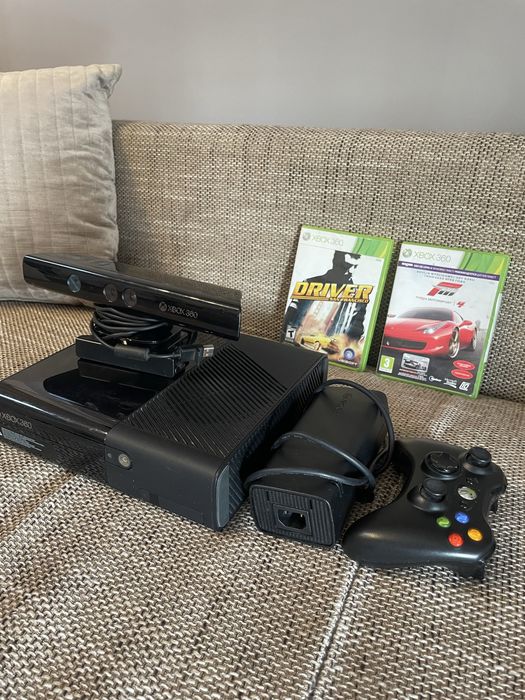 Xbox 360 + kinect + pad