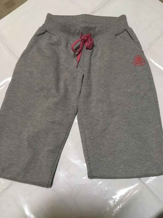 Calças desporto Tsport cinza tam 12 novas sem etiqueta