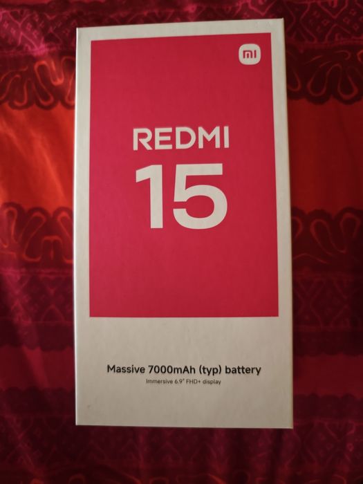Xiaomi Redmi 15 6.9" Sandy Purple NOVO