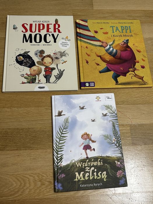 Książki dla dzieci 3 szt