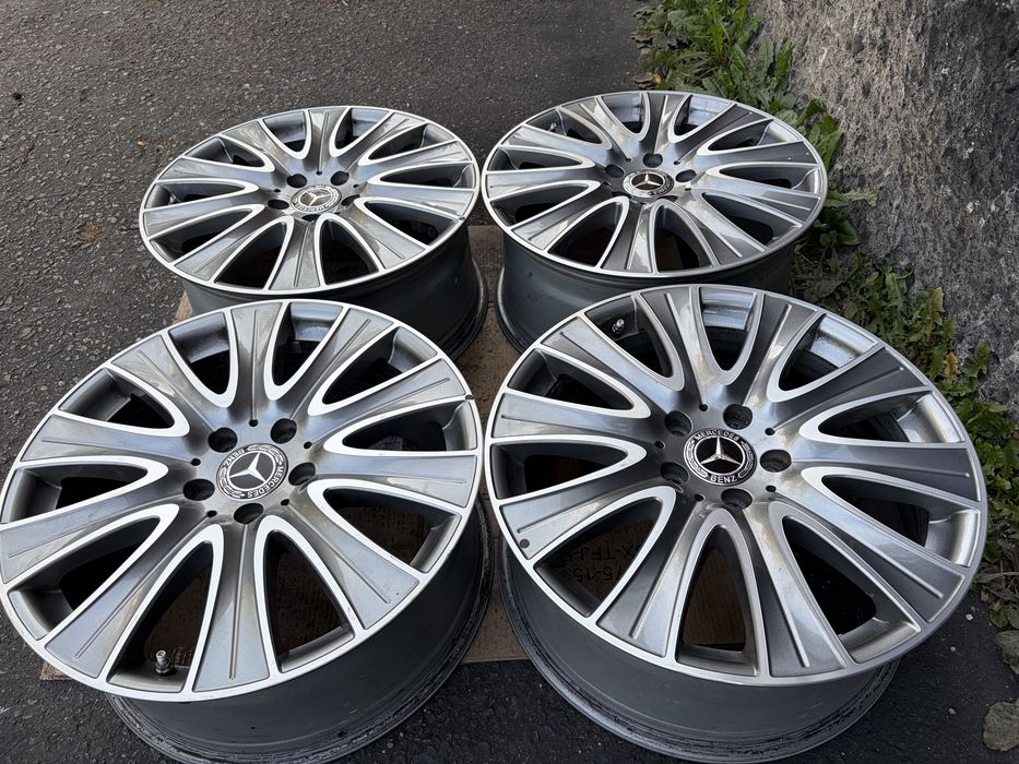 Felgi aluminiowe Mercedes W222 Audi VW Skoda 8jx18 et41 5x112 otw. 66,6