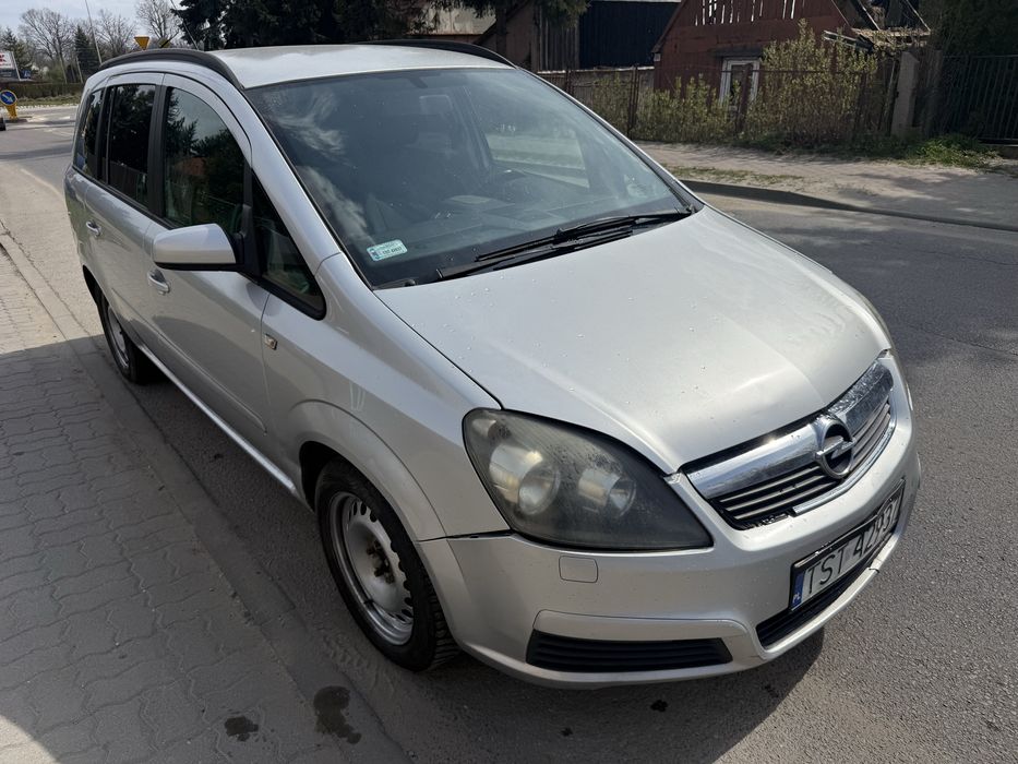 Sprzedam Opel Zafira  1.8 benz 140 KM + LPG  2006r. 7 os. Isofix