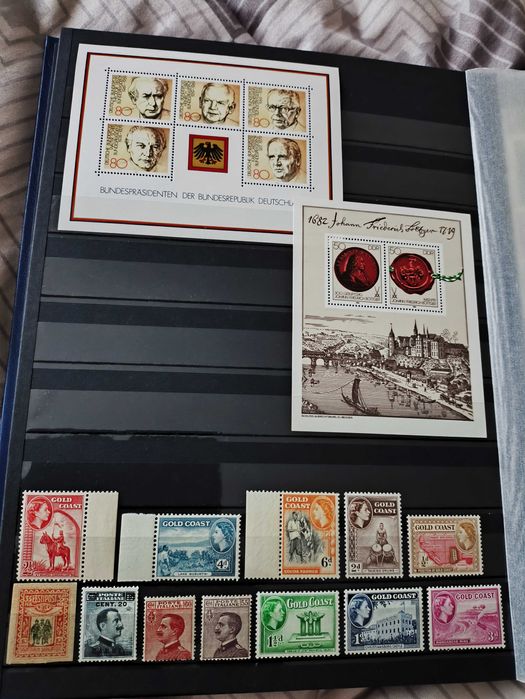 Негашеные марки и блоки