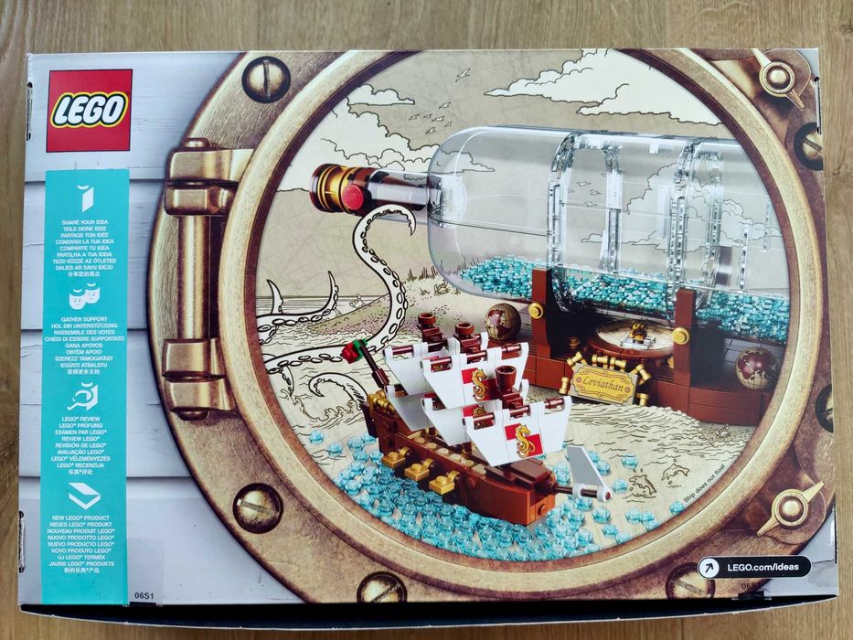 LEGO Ideas 92177 Statek w butelce