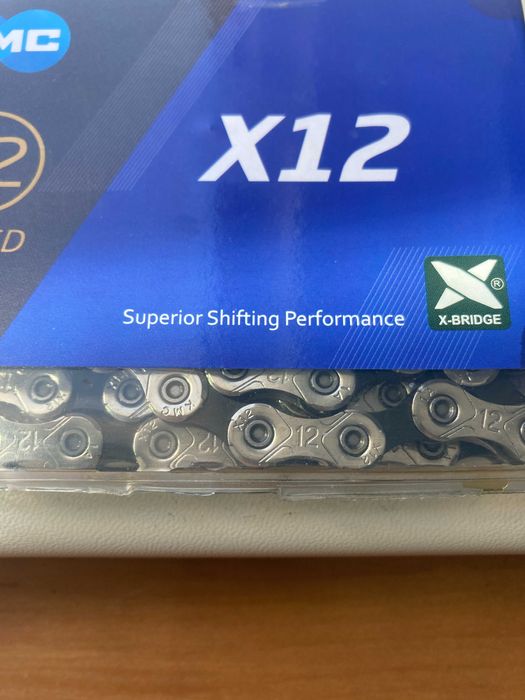 Цепь Кассета  ZTTO KMC X 8-9-12 + замок ОРИГИНАЛ   Тайвань