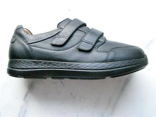 GANTER bardzo szerokie skórzane buty SKÓRA JELENIA ROZ.43 K NOWE