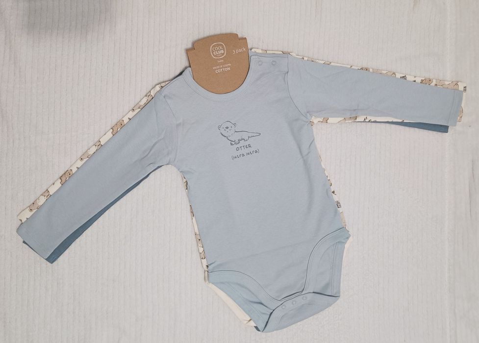 Body zestaw 3 sztuk rozmiar 62 NOWE