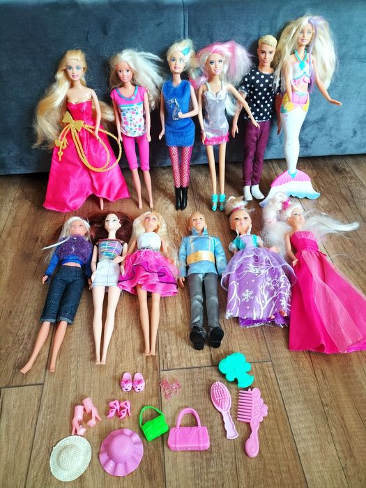 Zestaw lalek barbie