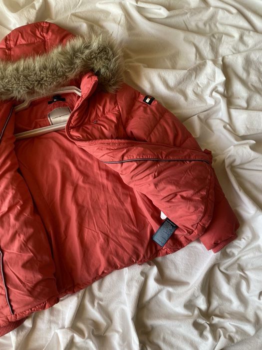Подростковый пуховик для девочки Tommy Hilfiger 152-158см., 12-13 лет