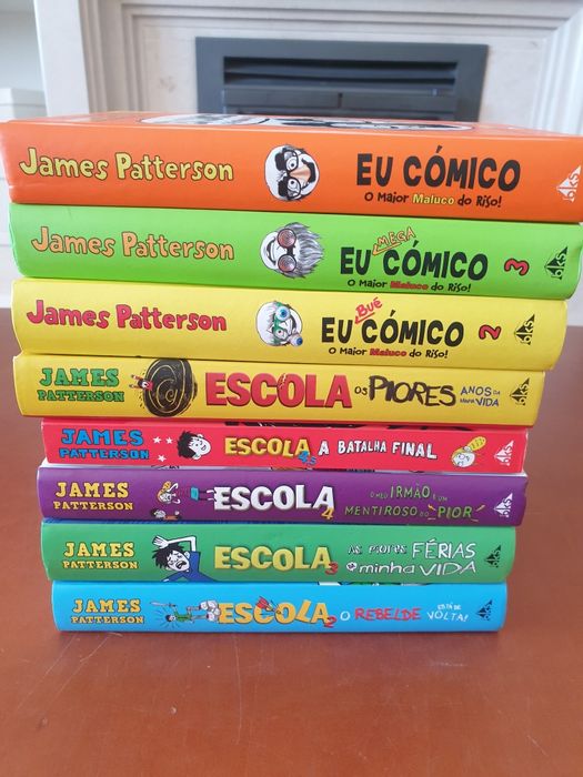 Livros "Escola" e "Eu cómico "